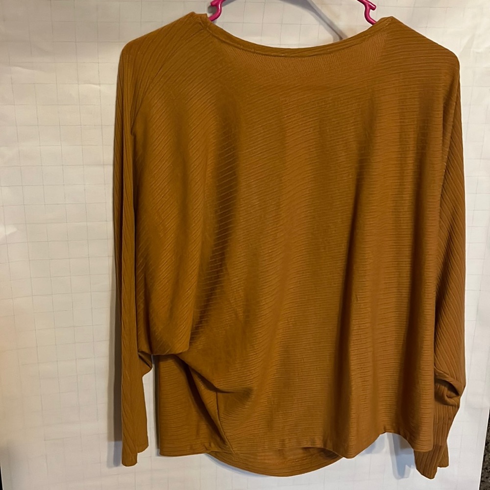 Mustard Long Sleeve Top